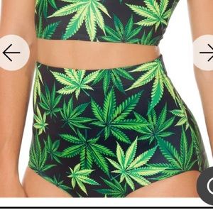 MUSEUM PIECE Blackmilk Whoa Dude Nana Suit BOTTOMS ONLY size large